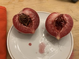 Indian blood peach